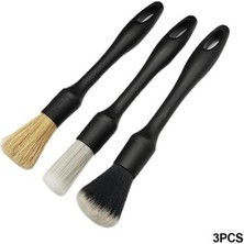 Virtues Premium  Virtue’s 3’lü Detay Fırça Seti Sert-Orta-Yumuşak Sertlikte