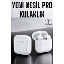 Nevamel Yeni Nesil Pro Bluetooth Kulaklık Uzun Pil Ömrü Beyaz