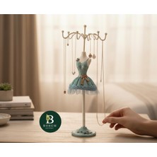 Bohem Kutusu Dekoratif Balerin Elbiseli Takı Standı