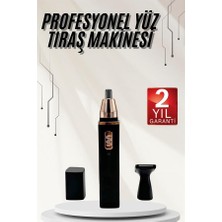 Kulak Burun Tıraş Makinesi Taşınabilir Şarjlı 3 Başlıklı Uzun Ömürlü - Lisinya