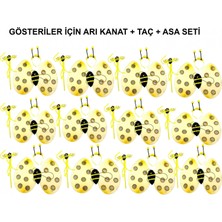 Okul Gösterileri Için 1239LI Arı Kanadı Seti - Etkinlik Kanatları - Lisinya