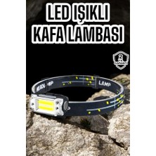 Kamp Feneri Balıkçı Feneri Başlıklı Suya Dayanıklı Kafa Lambası - Lisinya