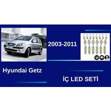 Tvs Hyundai Getz Uyumlu Iç Aydınlatma Seti LED
