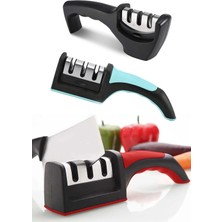 Profesyonel Bıçak Bileyici 3 Açılı Elmas Seramik Tungsten Çelik El Bıçakları Bileme - Lisinya