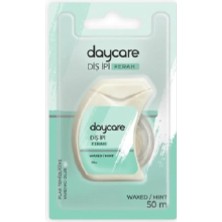 Daycare Diş İpi Ferah 50 m Waxed/Mint Özelliği ile Ağız ve Diş Bakımında Ferahlatıcı Etki