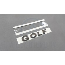 MAP Autoteile Volkswagen Golf 6 - 7 2008-2020 Bagaj Yazısı Krom