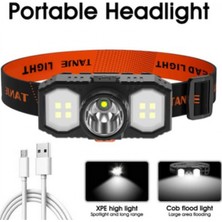 MiraLive Polizei P-200 Şarjlı Süper Kafa Feneri