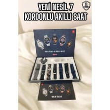 Yeni Nesil Akıllı Saat 2024 Model Uyku ve Sağlık Takibi Bluetooth Bağlantılı - Bamido