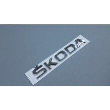 Fabrikasyon Skoda Octavia A7 5e 2013-2020 Skoda Bagaj Yazısı 5JA853687