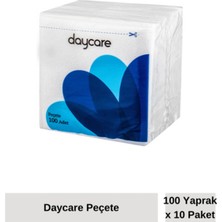 Daycare Peçete 100 Yaprak x 10 Paket
