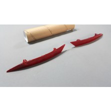 2 x Seat Leon 5f Facelift 15-19 Arka Tampon Reflektörü Takım Orijinal