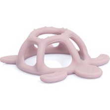 Pandish Tortoise Silikon Diş Kaşıyıcı Lila