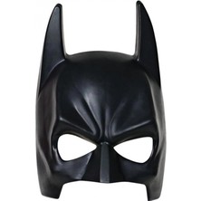 MiraLive Siyah Renk Çocuk Boy Arkadan Lastikli Batman Maskesi Yarasa Adam