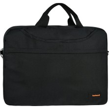 Katre46 15.4 Inç Lüks Laptop Dizüstü Bilgisayar Çantası Siyah