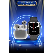 3.nesil Tws Bluetooth Kulaklık ve Dokunmatik Ekran Akıllı Saat Sesli Görüşme - Bamido