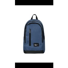 Katre46 Modern Tasarım Mini Spor Sırt Çantası Suluk Gözlü Mavi