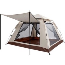 MiraLive Tam Otomatik 4 Kişilik 210 x 210 x 140 cm 210D Oxford Kumaş Çadır