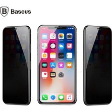 İlk El Grup Ieg™ Baseus Iphone 11 Pro Max- Xs Max 3D Anti-Peep Privacy Gizlilik Cam Ekran KORUYUCU-(5775)