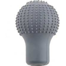 İlk El Grup Silikon Vites Topuzu Kılıfı Masajlı Yuvarlak Gri IEG-RSOA34