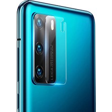 İlk El Grup Ieg™ Baseus Huawei P40 Kamera Koruyucu Kırılmaz Cam 2ADET SET-(5775)