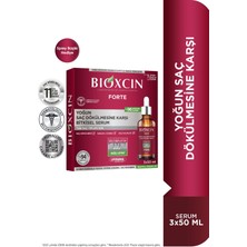 Asfstore Bioxcin Forte Saç Bakım Serumu 50 ml 3'lü