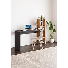 Starseven Intergo Kitaplıklı Fonksiyonel Çalışma Masası - Antrasit Gri - Atlantik Çam