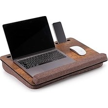 Starseven Vigo WOOD-LS023 Minderli Laptop Sehpası (Ceviz)