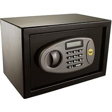 Starseven Yale LCD Ekranlı Orta Boy Kasa Y-MS0000NFP - Standart Güvenlik -Master Şifre - 2 Adet 6 Şifeli Anah