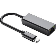 Starseven Coverzone Type-C RJ45 Adaptör 2.5 Gigabit Pc Laptop Telefon Usb-C Ethernet Lan Çevirici (ZR621)