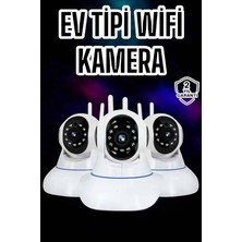 Arenes Wifi Kamerası Çift Yönlü Bebek Güvenlik Kamerası Gece Görüşlü - Lisinya