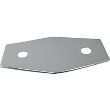 Starseven Westbrass D504-26 Iki Delikli Remodel Plaka, Cilalı Krom, 33 cm