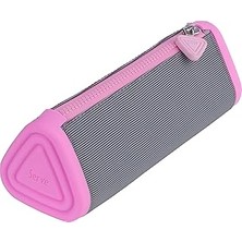 Starseven Serve Prismo Sl-Ply Ucgen Kalem Cantaşi A.gri-Seker Pembe