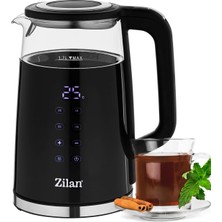 Shop A Way Sıcaklık Ayarlı Cam Su Isıtıcısı 1,7 L (40 °c Ila 100 °c) - Sıcak Bakım Fonksiyonu - Sıcaklık Seçiml