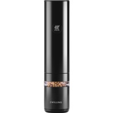 Shop A Way Enfinigy Elektrikli Tuz ve Karabiber Değirmeni, Seramik Değirmenli ve LED Aydınlatmalı, USB ile Şarj