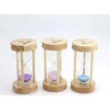 Dekofon Ahşap Kum Saati 5 Dk