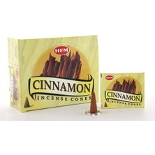 Dekofon Cinnamon Aromalı Konik Tütsü