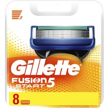 Shop A Way Fusion5 Start Yedek Erkek Tıraş Bıçağı 8'li