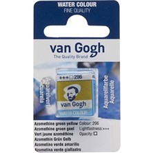 Van Gogh Azomethine Green Yellow 296 Sulu Boya Yedek Şeffaf Renkli Boya