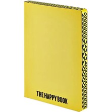 Nuuna L Gri Noktalı Defter Happy Book By Stefan Sagmeister