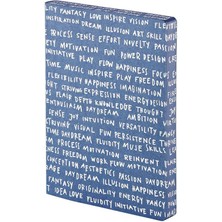 Nuuna L Gri Noktalı Defter Word Plays