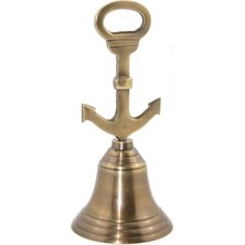 Dekofon Pirinç Çapalı El Çanı Model 3