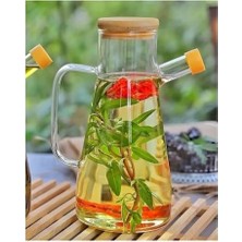 Dekofon Borosilikat Cam 900 Ml. Yağdanlık