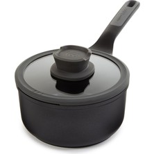 Shop A Way Berghoff Leo Stone Yapışmaz Kapaklı Alüminyum Döküm Sos Tenceresi 18 cm
