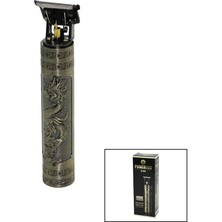 İlkyaz Fashion Powertec TR-1005 Mat Günlük Evde Bakım Vücut Kılı Ense - Sakal Traş Makinesi USB Şarjlı Baskı