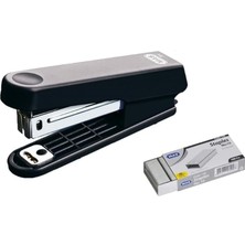 Shop A Way Siyah Küçük Zımba Makinesi + 1 Paket Beyaz Zımba Teli