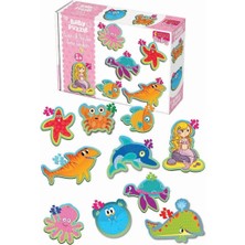 Arthurs 1710 Dıytoy, Baby Puzzle-Benim Ilk Puzzle Deniz Canlıları