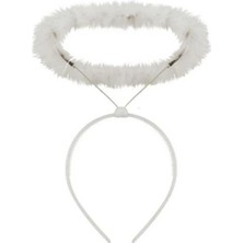 Dekofon Beyaz Melek Tacı