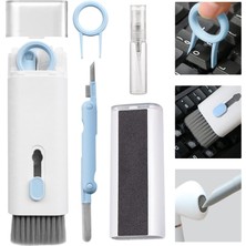 Shop A Way Klavye Temizleme Fırçası,7'si 1 Arada Çok Fonksiyonlu Klavye, Monitör, Kulaklık, Telefon, Dizüstü Bi