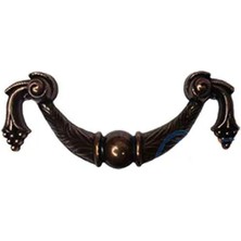 Dekofon Eco Lounge Dekoratif Zamak Üzümlü Kulp - 64MM, Eskitme, 1 Adet