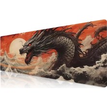 Shop A Way Klasse Pro - 10 Farklı Model Dikişli Kenar 90X40 cm Mouse Pad (Drake Dawn, 90X40 Cm)